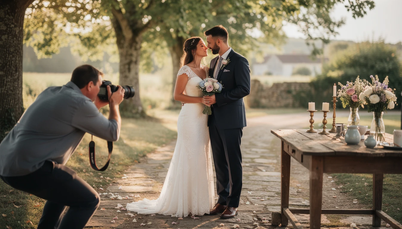 Combien coûte un photographe de mariage en France ? Comprendre les prix et trouver le bon forfait
