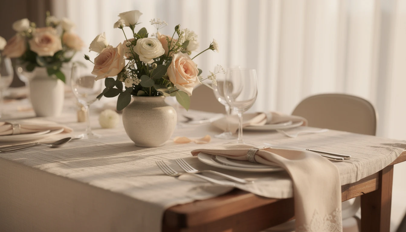 Décoration mariage chic et simple : l’élégance tout en douceur