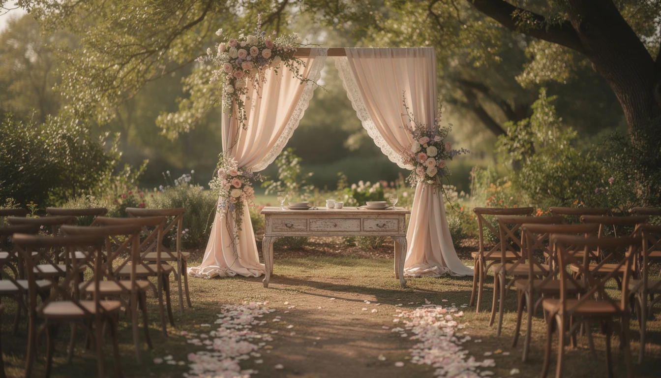 Décoration mariage extérieur : idées et astuces pour un cadre magique