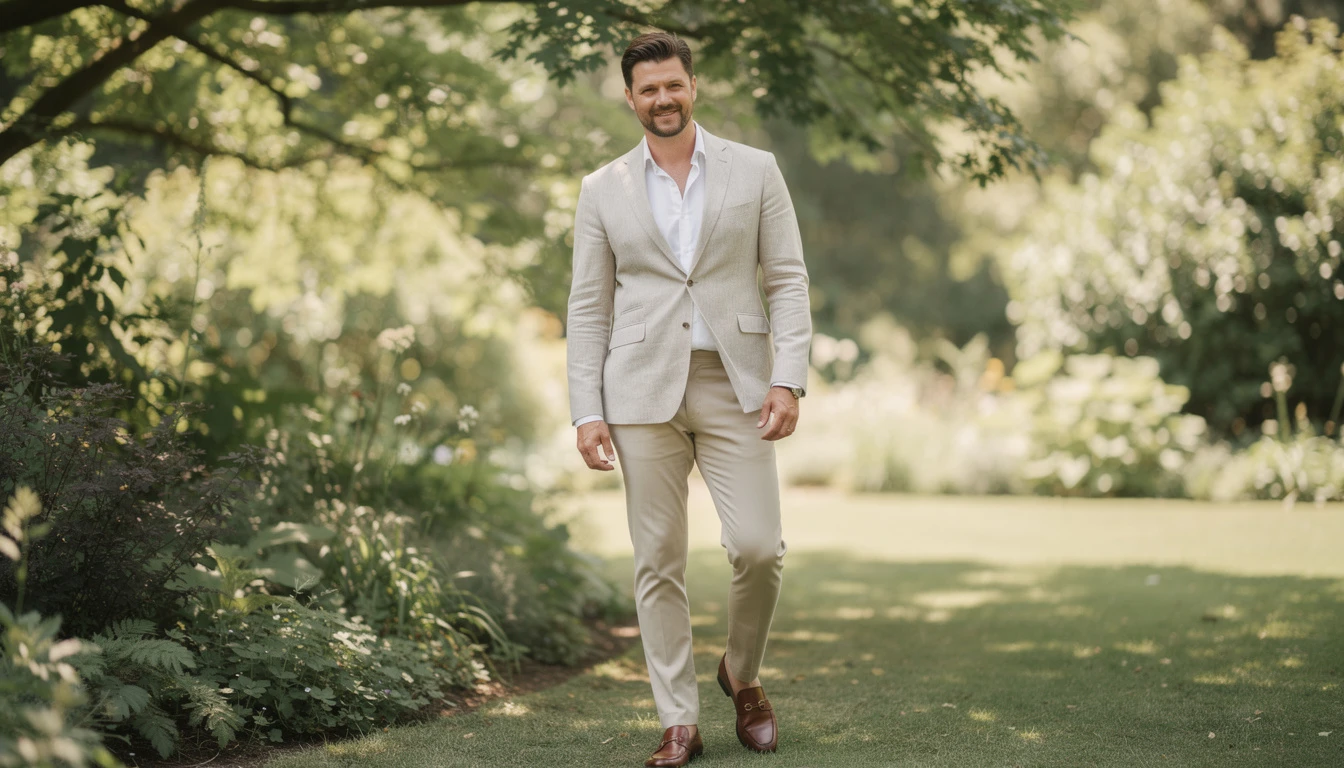 Idées de tenues décontractées pour un homme invité à un mariage