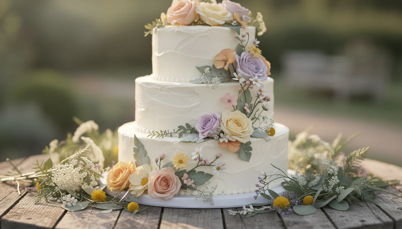 Wedding cake champêtre : inspirations et conseils pour un gâteau de mariage naturel